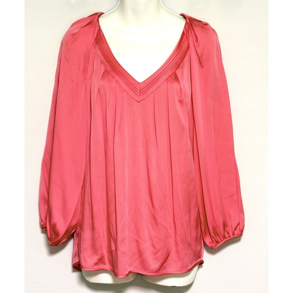 Diane Von Furstenberg Cahill Silk Popover Sz 6 Popover Luxury Career Old Money